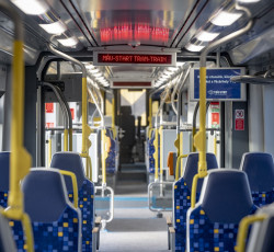 Tram-train belső
